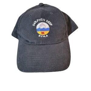 Vintage Dolphin Deep  Oilfield Offshore  Truckers Hat Cap.